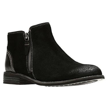 Imagem de Clarks Maypearl Juno Ankle boot feminino, Preto, 6