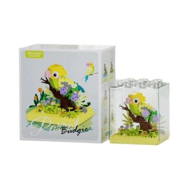 Imagem de Blocos De Montar Papagaio Kawaii: Brinquedo Educacional Criativo Para 