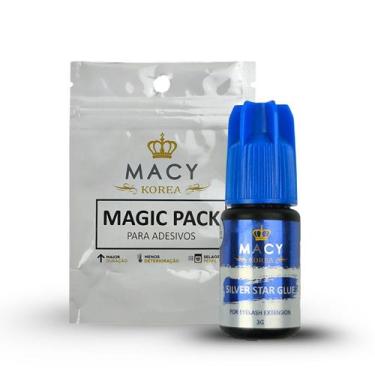 Imagem de Cola Extensão de Cílios Macy Silver Star 3g Secagem Rápida