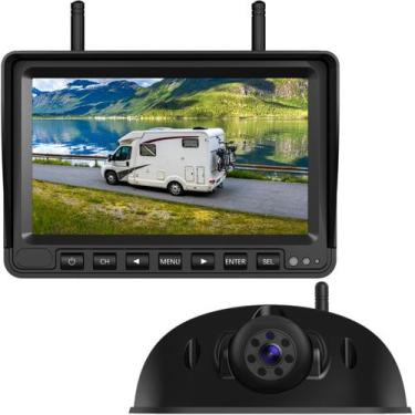 Imagem de Sistema de Cámara de Reversa Inalámbrica eRapta AW7Y5 para RV de 7'' 1