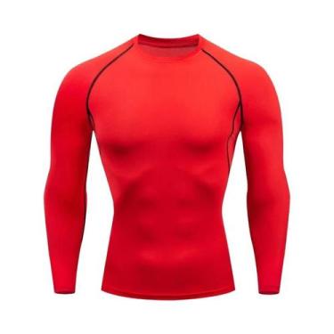 Imagem de Camiseta Masculina De Manga Longa Para Treino, Primavera E Outono, Rou