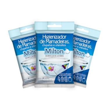 Imagem de Desinfetante para Mamadeiras Chupetas e Utensílios Infantis com 60 Pastilhas