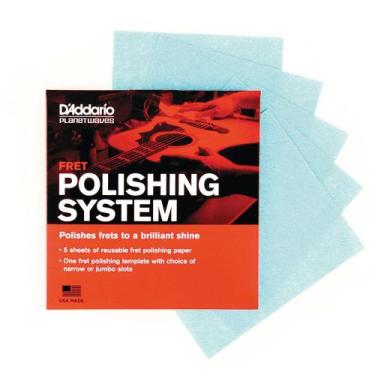Imagem de Flanela Polimento Trastes (Pacote5 Folhas) D'Addario PW-FRP - D ADDARI