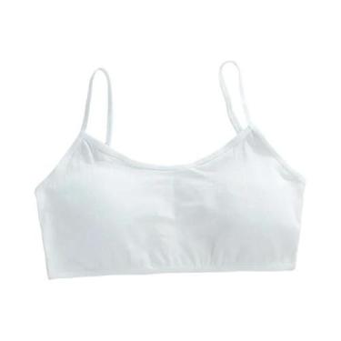 Imagem de Sutiã Esportivo Sem Fio Para Meninas Adolescentes, 3 Peças, Roupa Ínti