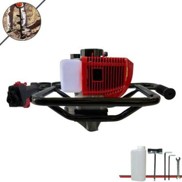 Imagem de Trado Motorizado Sem Broca À Gasolina Anmax GD520B 52cc 2,2HP 7.000rpm