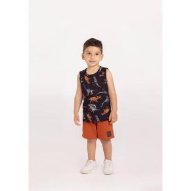 Imagem de Conjunto Infantil Menino Dinossauro Alakazoo Ref. A0038-Masculino
