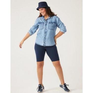 Imagem de Bermuda Feminina Tradicional Cotton Malwee Plus Ref. 98106-Feminino