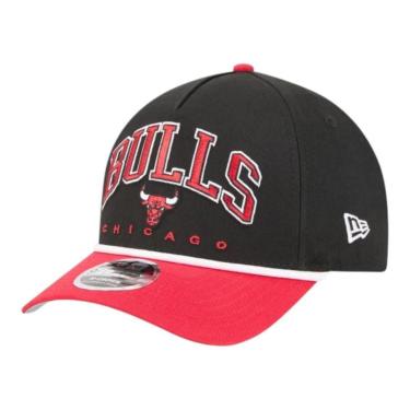 Imagem de Boné New Era 940 M-Crown A-Frame Chicago Bulls Preto-Masculino