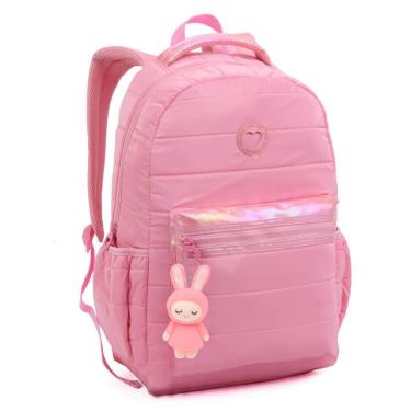 Imagem de Mochila Escolar Feminina Bolsa Infantil Reforçada Menina-Feminino