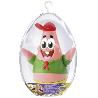 Imagem de Boneco NO OVO Coleçao Patrick BOB Esponja Lider