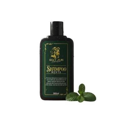 Imagem de Shampoo Menta 300ml - Gold Man Cosmticos