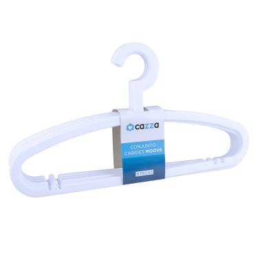 Imagem de Cj cabides 6 pçs plástico Native CV244810 Cazza