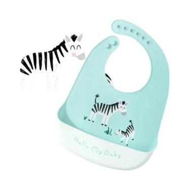 Imagem de Babadores De Silicone Impermeáveis Para Bebês (Meninos E Meninas) Com 