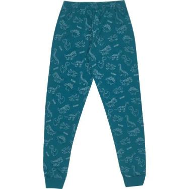 Imagem de Pijama Infantil Menino Good Night by Pulla Bulla Ref. 200563, Verde, 4