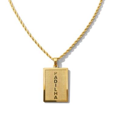 Imagem de Colar Feminino Pombagira Padilha - Banhado em Ouro 18k - Tri Gata