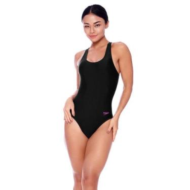 Imagem de Maiô Feminino Speedo Performance Preto, Preto, G