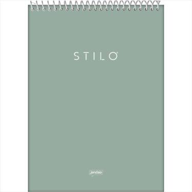 Imagem de Caderno Jandaia universitário 1M topo stilo trend 80 folhas -