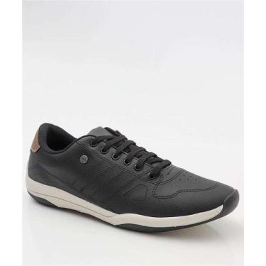Imagem de Sapatênis Masculino Casual Preto-89083 - STIR, 38, Preto