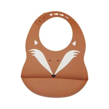 Imagem de Babadores De Silicone Ajustáveis E Impermeáveis Para Bebês, Macios E C