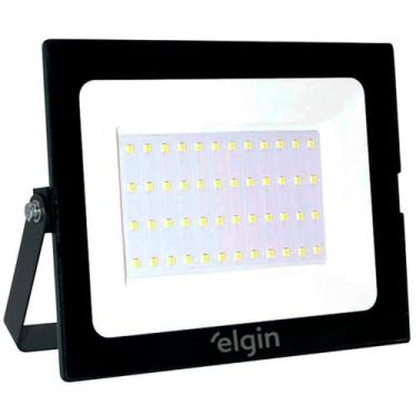 Imagem de KIT 2 Projetor/Refletor De Led 100w 6500k Bivolt Elgin