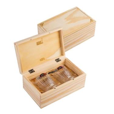 Imagem de Kit Riedel Gift 2 copos Whisky Fire + Caneta Crown + Caixa