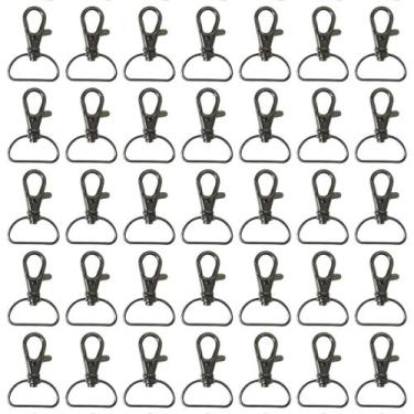 Imagem de Fecho Lagosta Para Chaveiro Prata Molho De Chave Mosquetão - RUSSO ART