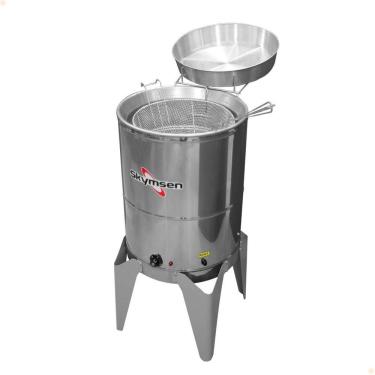 Imagem de Fritadeira Elétrica Água e Óleo FC 24L Profissional Inox 5000W 220V Prata Skymsen