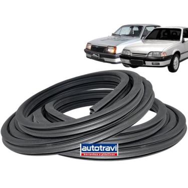 Imagem de Par Borracha Porta Monza 2 Portas 1983 a 1996 - SUPERBOR - AUTOTRAVI