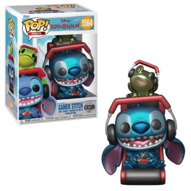 Imagem de Boneco Funko Pop! Plus Disney Lilo & Stitch Gamer Metálico