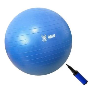 Imagem de Bola Suiça Pilates Yoga Abdominal Gym Ball 75cm Bomba Grátis - Congrat
