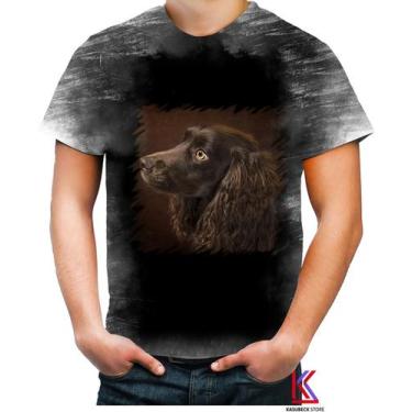 Imagem de Camiseta Desgaste Cachorro Boykin Spaniel Marrom Fofo 1 - Kasubeck Sto