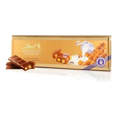 Imagem de Chocolate Lindt Gold Barra com Avelã 300g