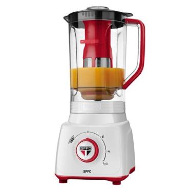Imagem de Liquidificador São Paulo LSP-01 - Mondial, Branco e Vermelho, 220V
