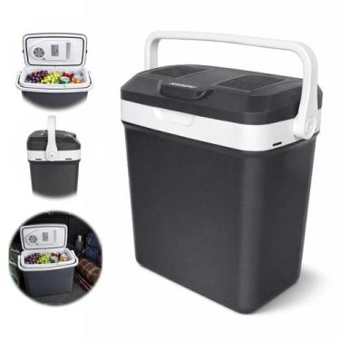 Imagem de Mini Refrigerador Aquecedor Cooler Automotivo 18 Litros 12v24v - Nagan