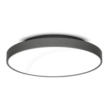 Imagem de Plafon para 4 Lâmpadas Redondo 50cm 7653 Jd Molina Preto