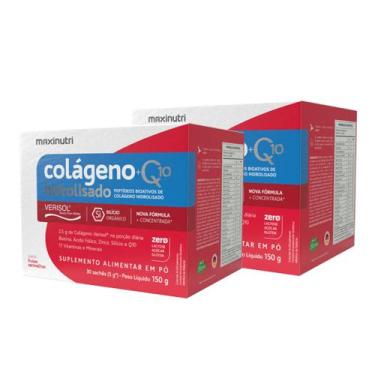 Imagem de Kit 02 Colágeno Verisol 30 Saches Frutas Vermelhas Maxinutri