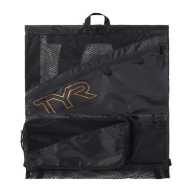 Imagem de Mochila de malha tyr 40l elite team, Preto, Dourado