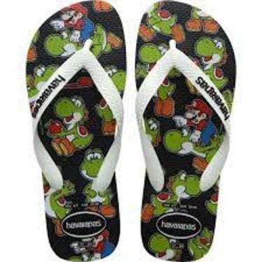 Imagem de Chinelo Havaianas Infantil super mario, 23-24