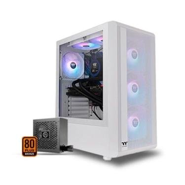 Imagem de Gabinete Gamer Thermaltake S200TG 4 Fans ARGB C/Fonte 650W MidTower Br