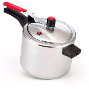 Imagem de Panela De Pressão De Alumínio Polida Classic 4,5 Litros - Alegrete