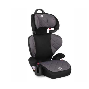 Imagem de Cadeirinha e Assento Triton Infantil para Carro Tutti Baby, Preto/Cinz