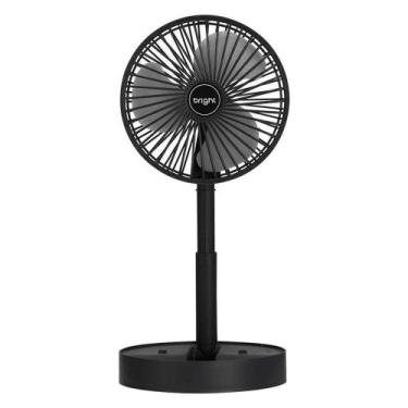 Imagem de Mini Ventilador de Mesa Bright USB 4,5W Cód.VN003 Preto