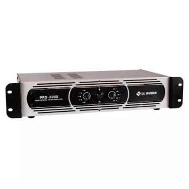 Imagem de Amplificador de Potência 550W 4 OHMS PRO 2200 - LL AUDIO