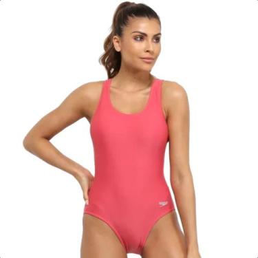 Imagem de Maiô natação performance speedo feminino 020437, GG2, Rosa