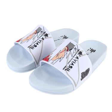 Imagem de Chinelo Slide Rider Kids Naruto Personagens 12020, Branco, Branco, 28