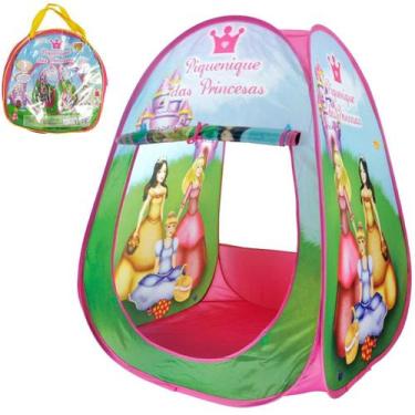 Imagem de Barraca infantil dobrável piquenique das princesas na bolsa meninos Dm