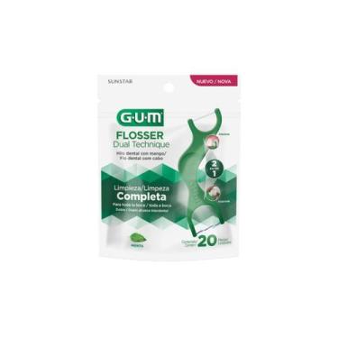 Imagem de Flosser 2 em 1 Dual Technique C/40 Un - GUM