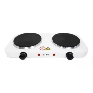 Imagem de Super Fogão cooktop disco elétrica FIX Fast Cook 110V 2bocas