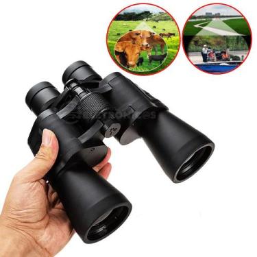 Imagem de Binoculo Profissional 20x50 125m/1000m Com Corpo Emborrachado e Bolsa 