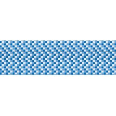 Imagem de Kit 28 Adesivos Piscina Degradê Pastilha Azul 100x30cm - RESITANK